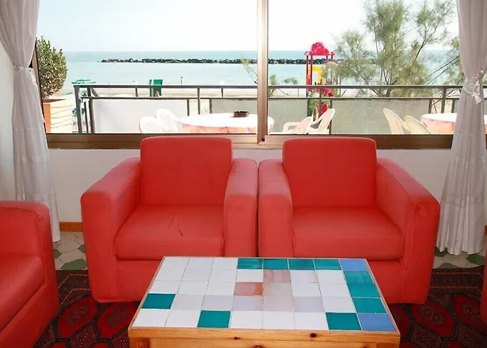 호텔 Hotel Apollonia Sea View & Beach Pool 리도 디 사비오